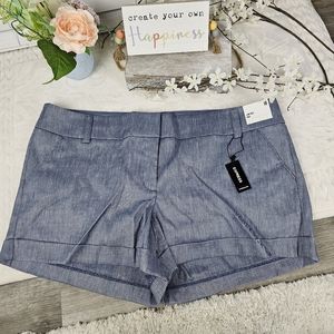 EXPRESS Low Rise Midi Shorts